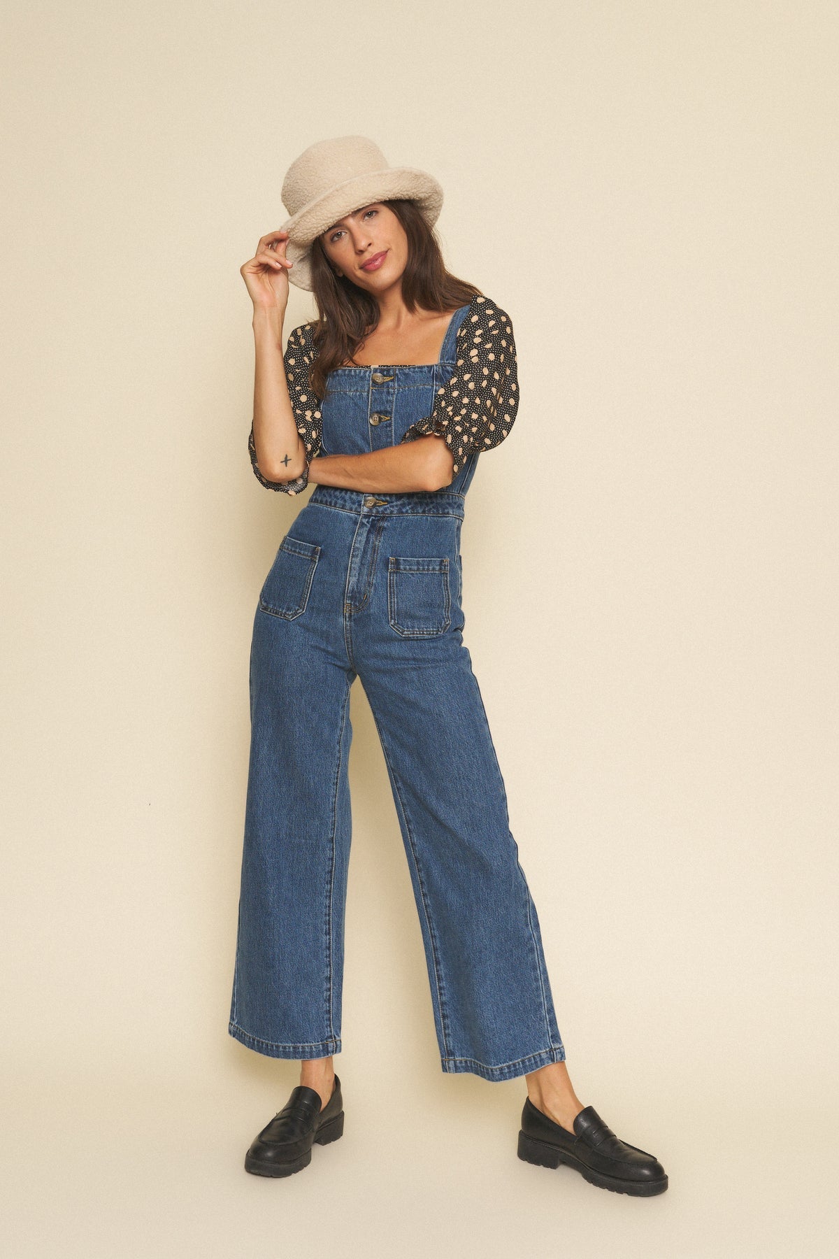 Grace Jumpsuit | Dark Denim
