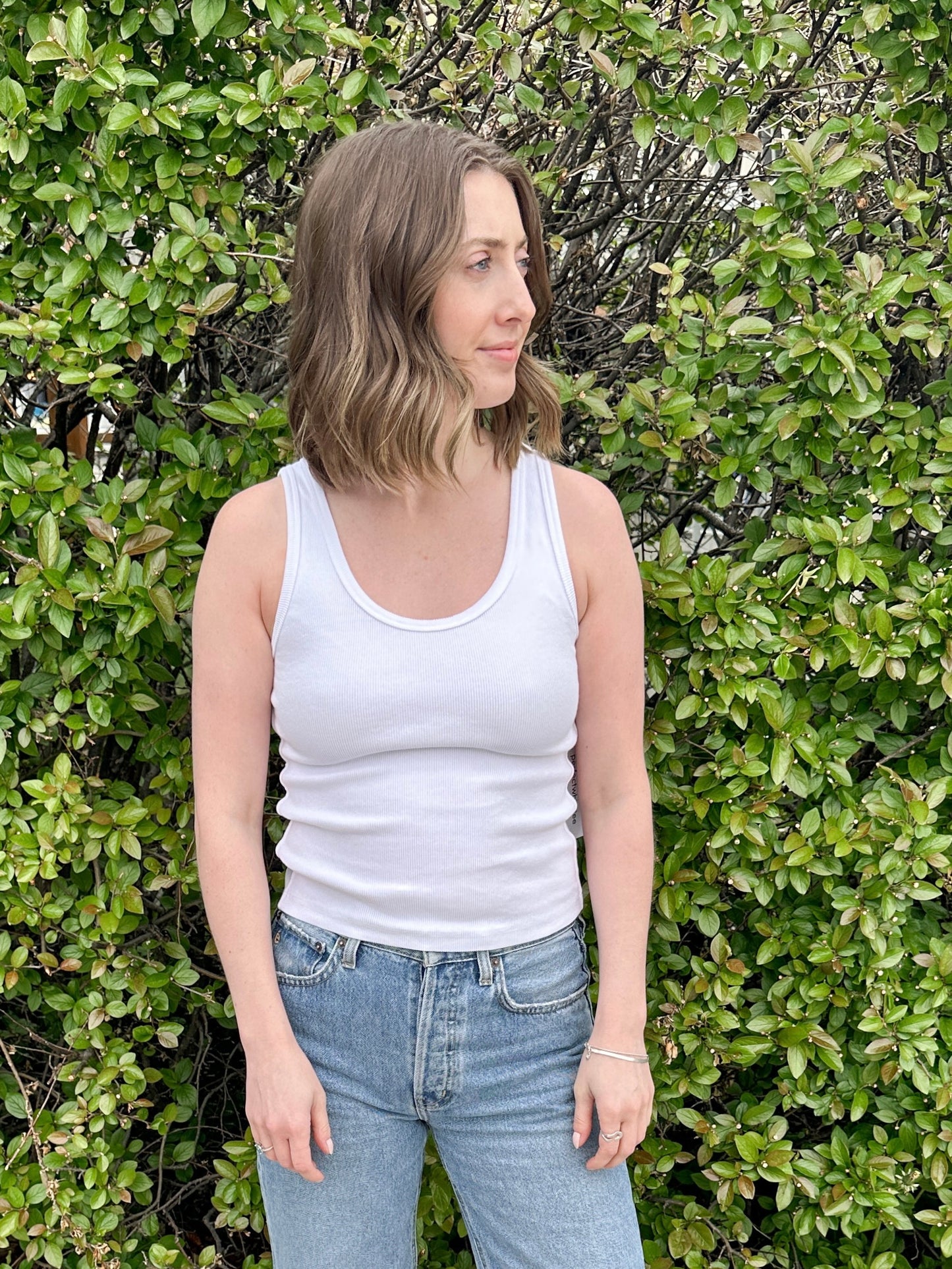 Debbie Tank | White