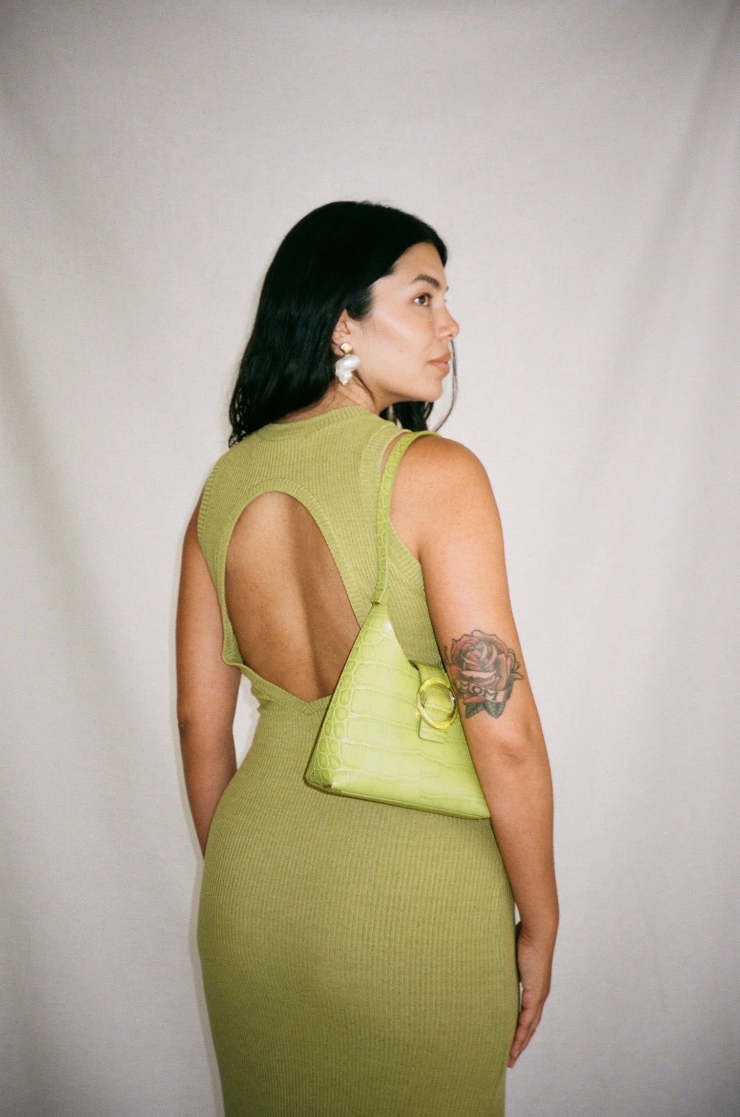 Bella Dress | Black Rib