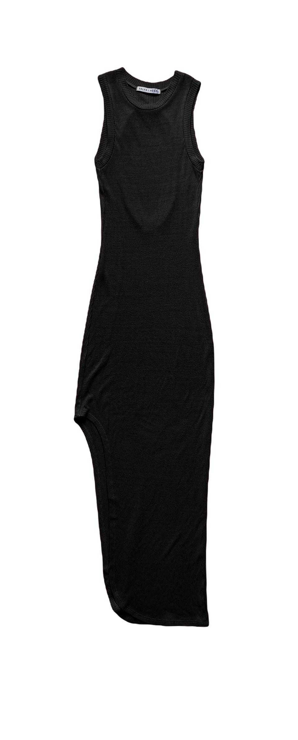 Bella Dress | Black Rib