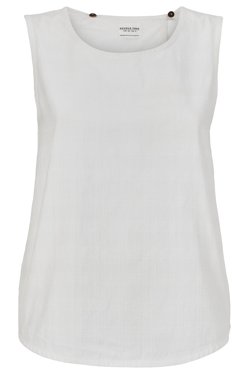 Tavi Top | White Check
