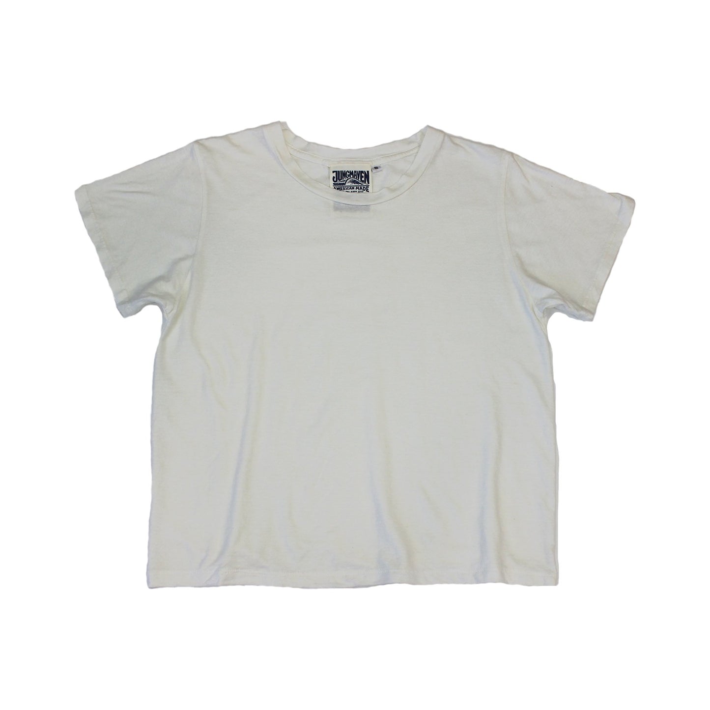 Cropped Ojai Tee | Washed White