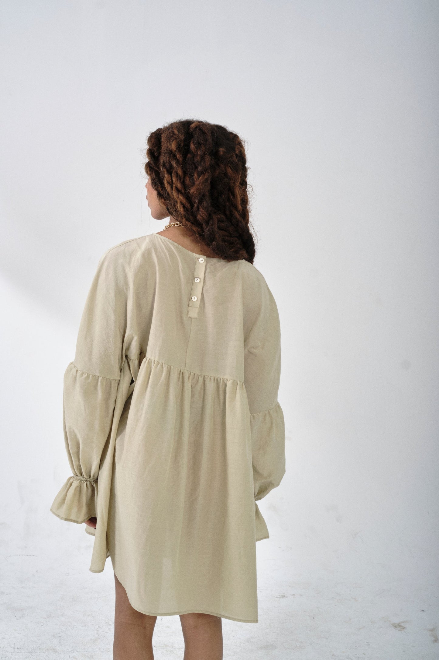 Phoebe Mini Dress | Oat