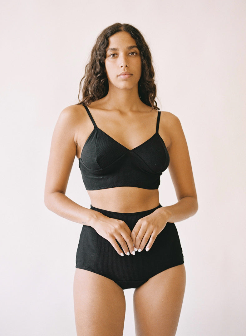 Eden Bralette | Black