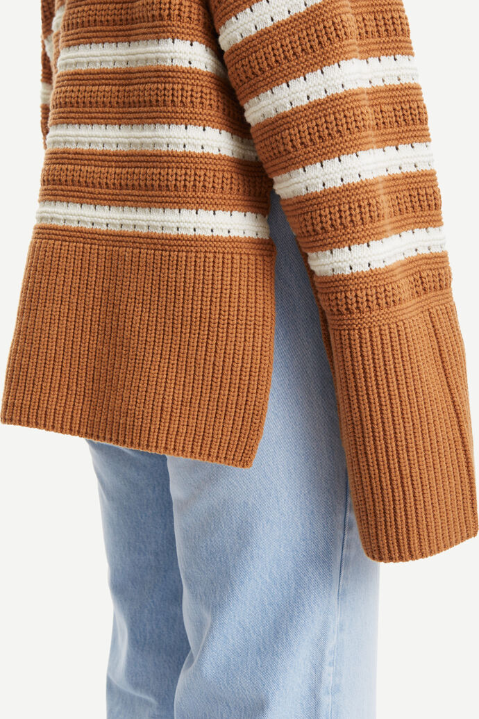 Raili Crewneck | Brown Sugar