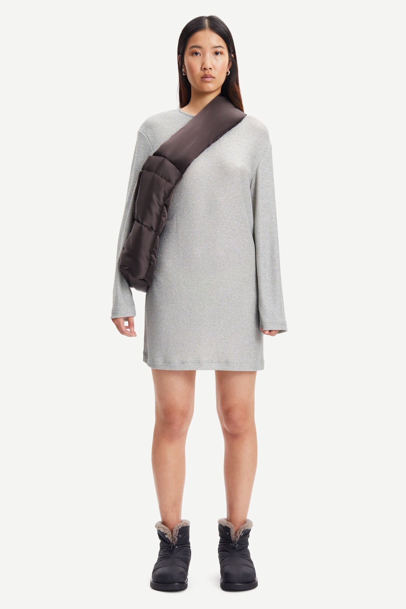 Zenia Dress | Silver
