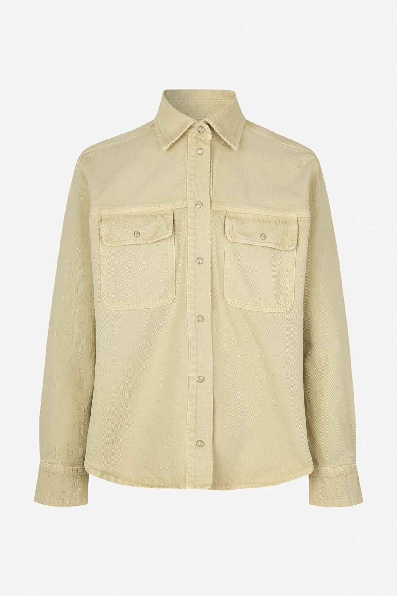 Ellen Denim Jacket | Sage Green
