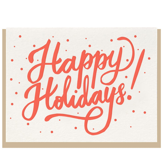 Holiday Script Card