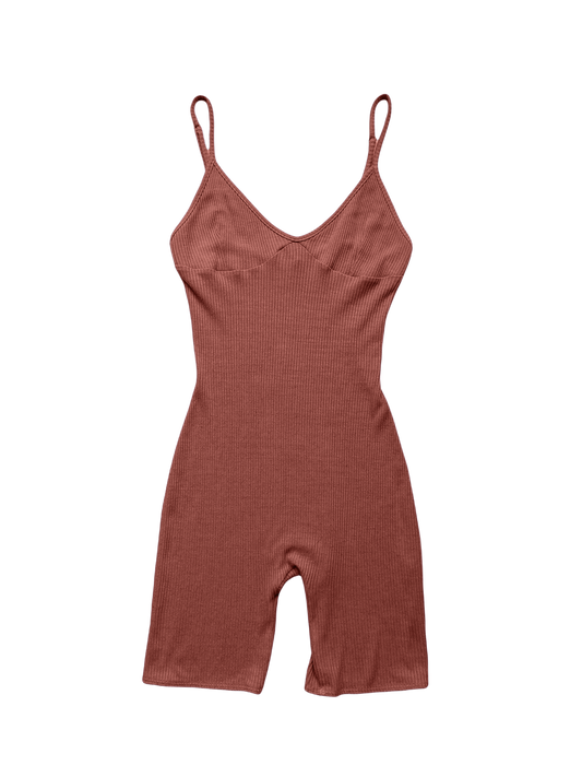 Yamel Bodysuit | Clay Rib