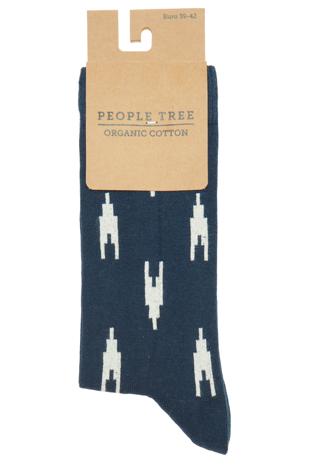 Ikat Socks | Navy
