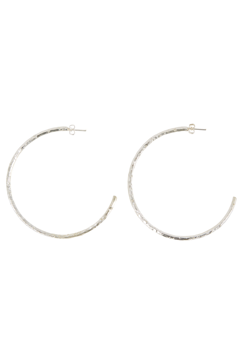 Large Hammered Hoops