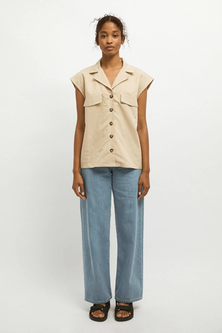 Digna Shirt | Beige