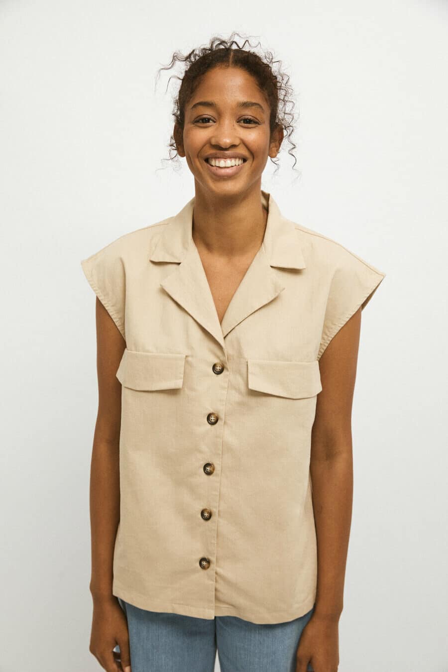 Digna Shirt | Beige