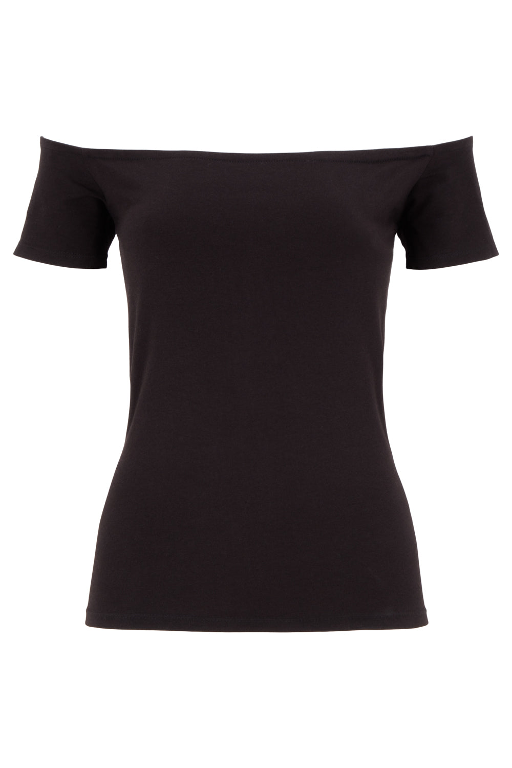 Uma Bardot Top | Black