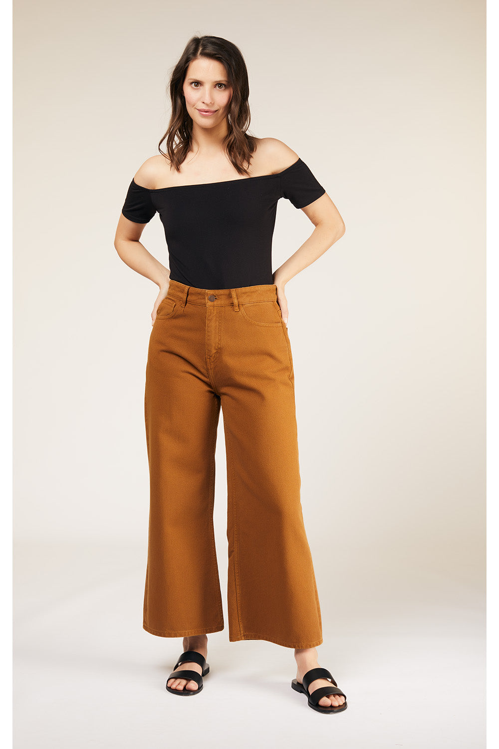 Uma Bardot Top | Black