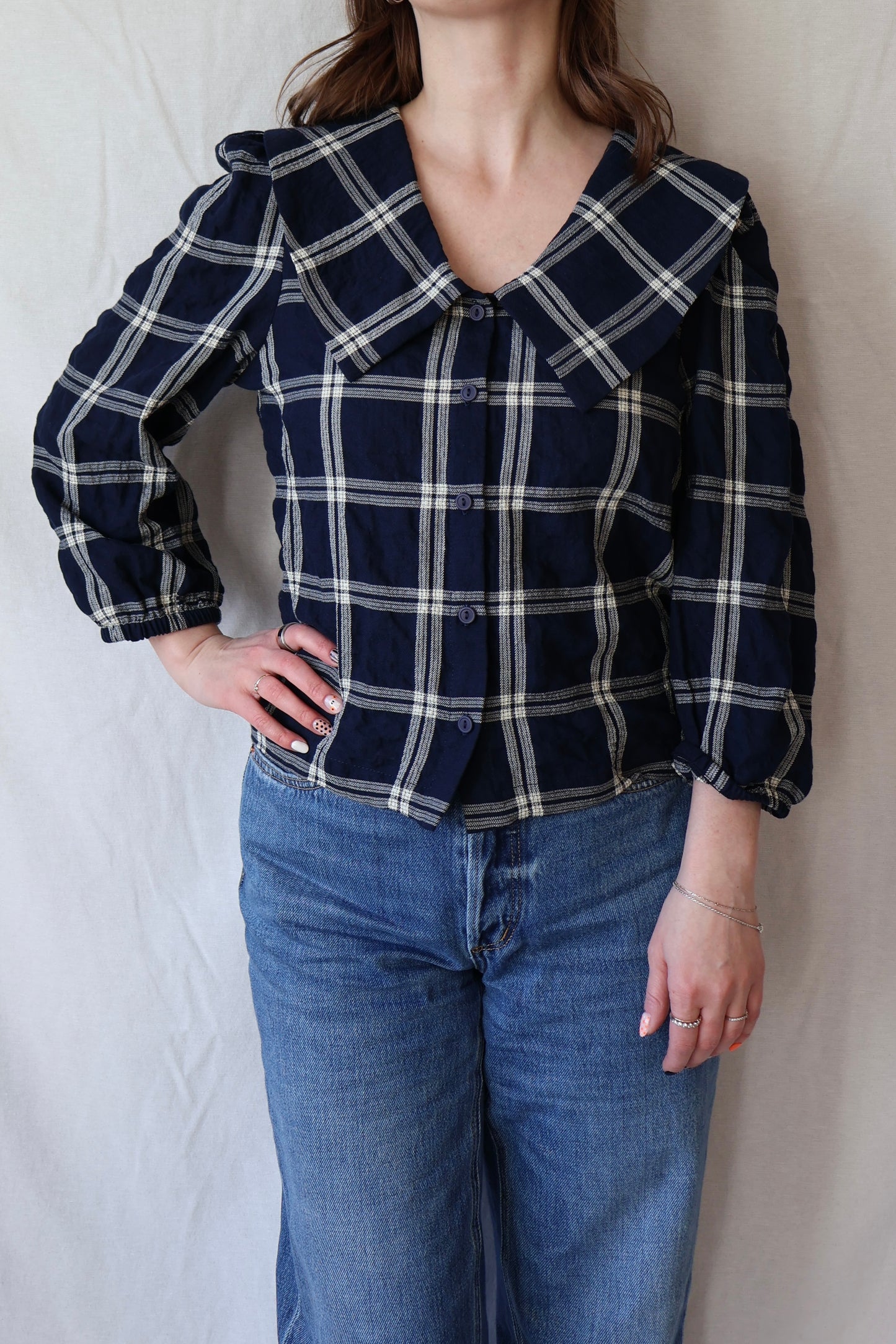 Lucila Blouse | Marine