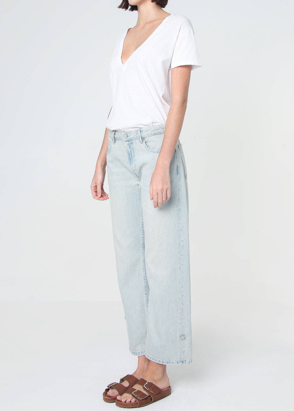 Nina Fold-Up Straight Jean - Cookeville