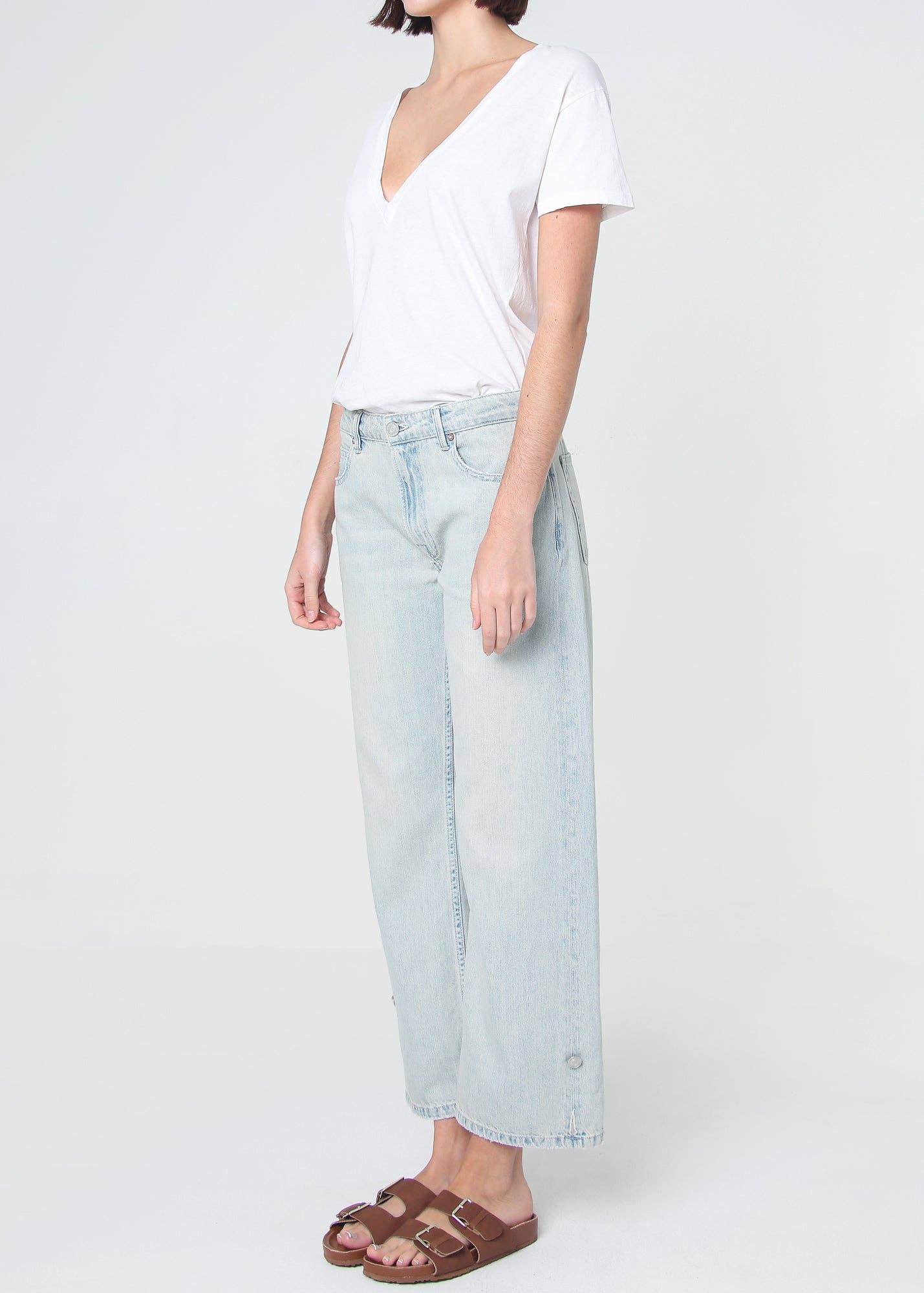 Nina Fold-Up Straight Jean - Cookeville