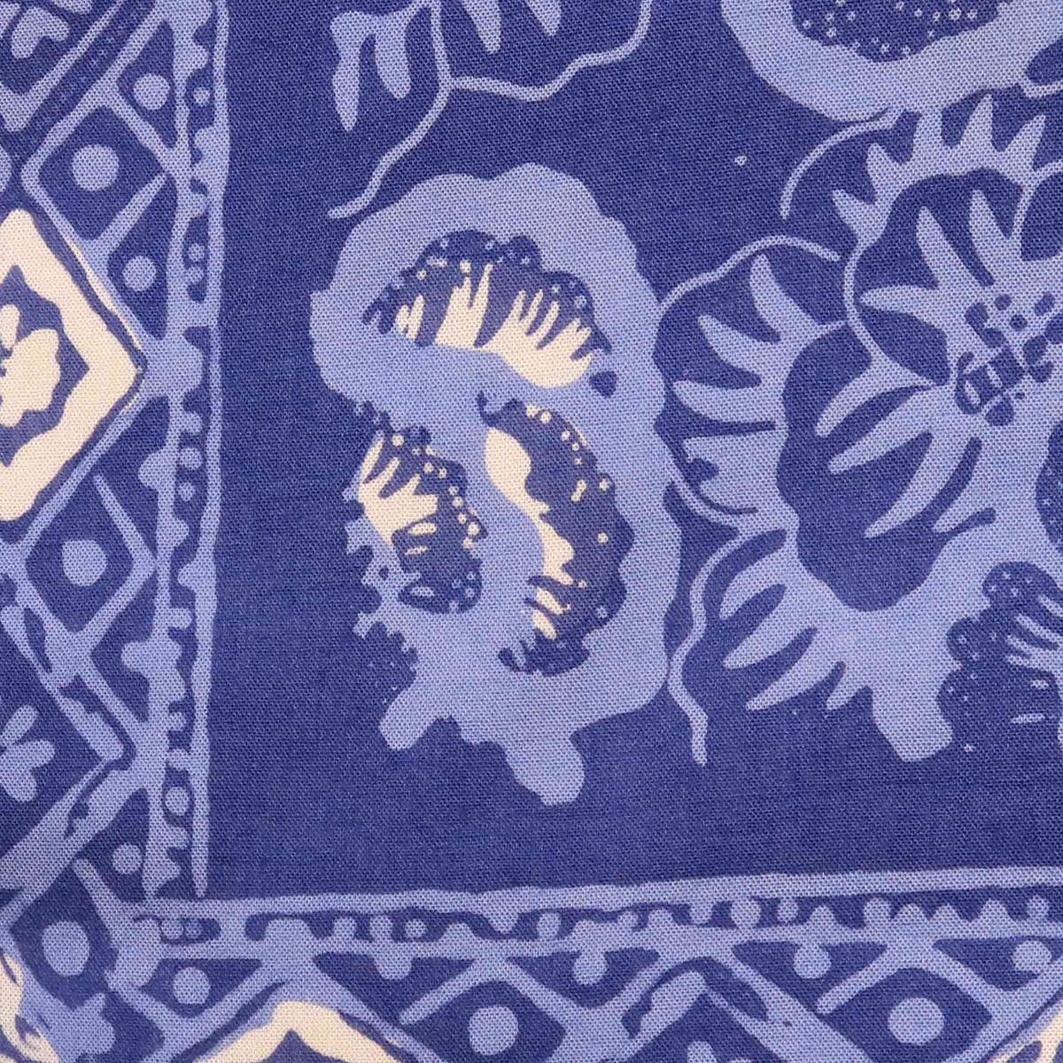 Batik Bandana | Blue Roses