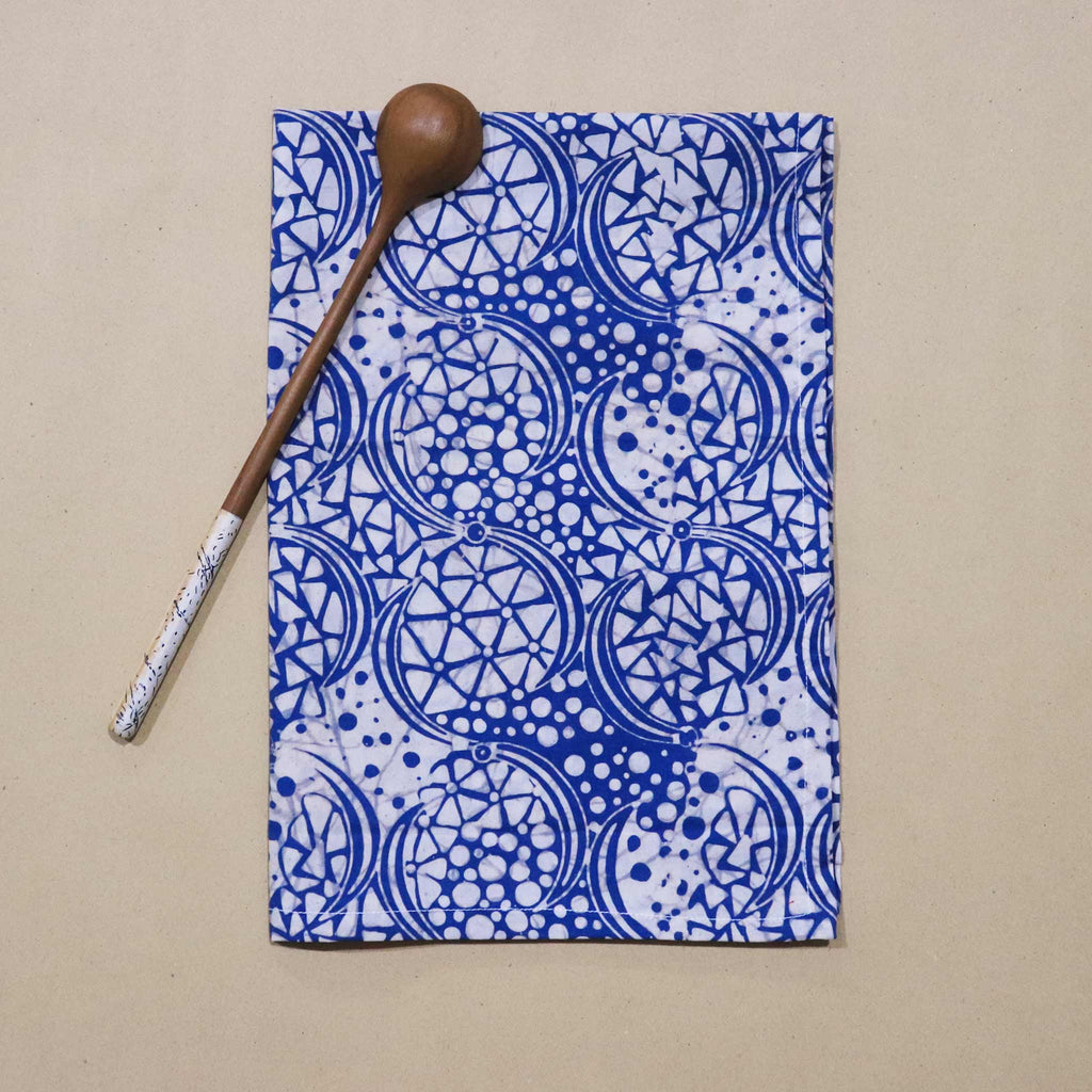 Batik Tea Towel | Stone