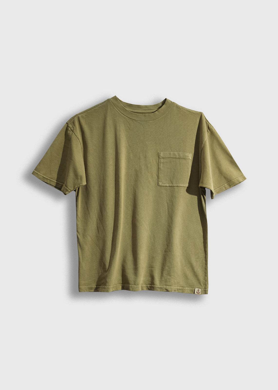 Ash Pocket Tee | Olive