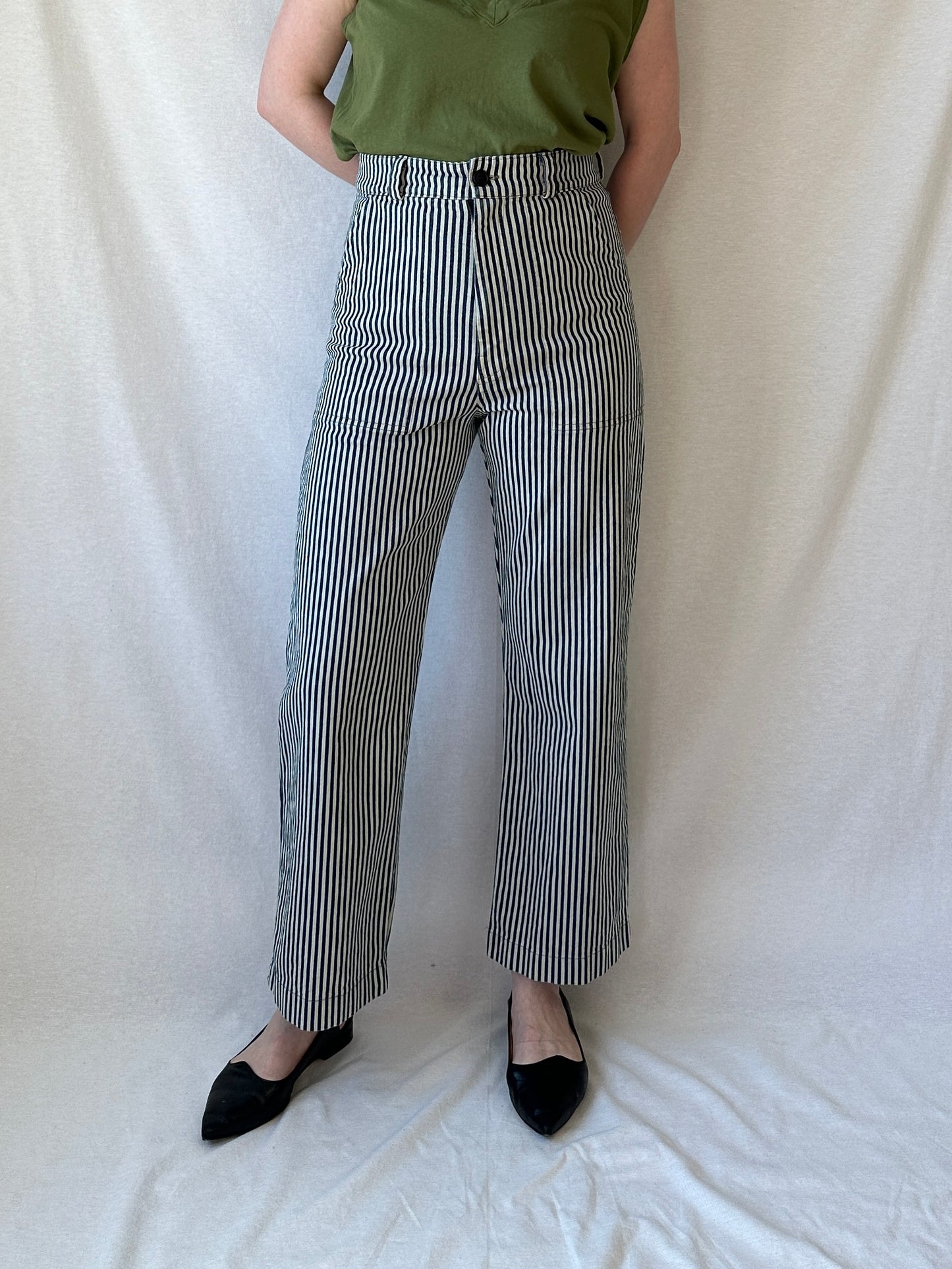 Smithy Pant | Natural Stripe