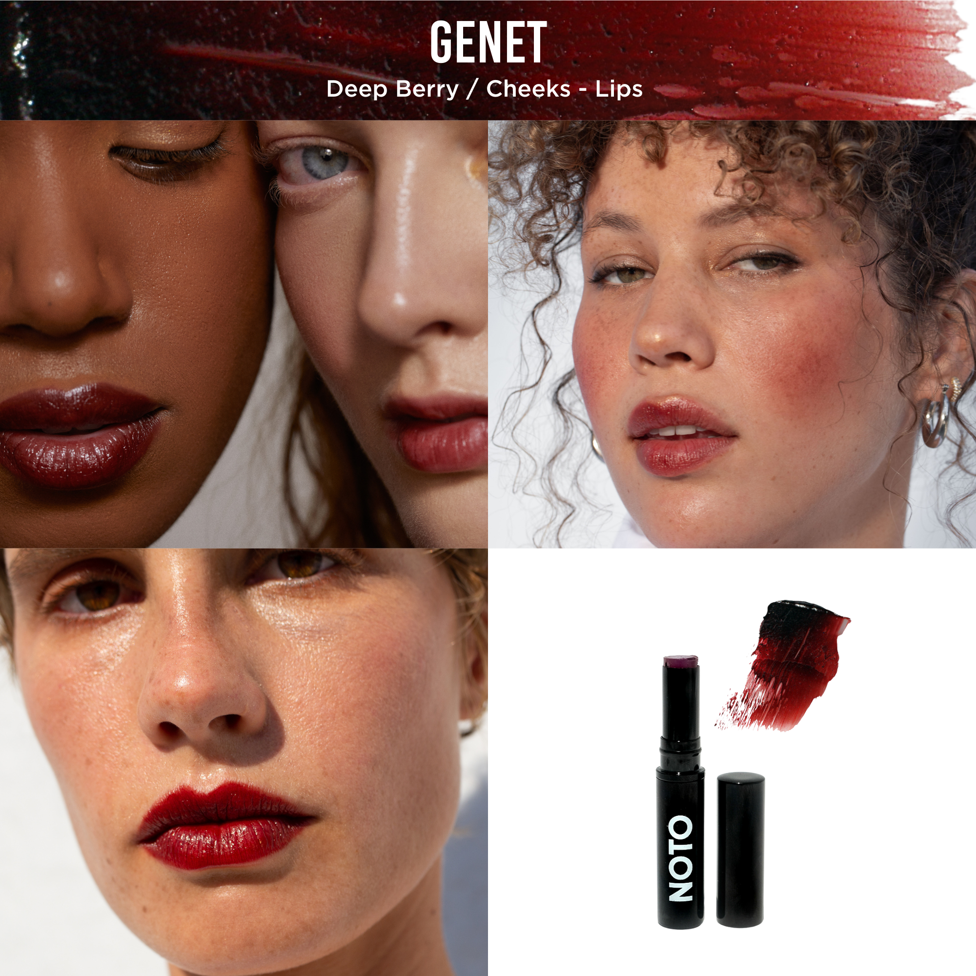 GENET - MULTI-BENE STICK // LIPS + CHEEKS