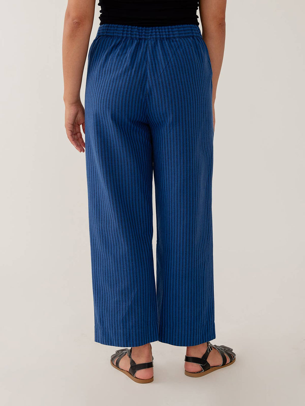 Emmy Pant Cerulean Stripe