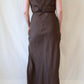 Serine Maxi Dress | Chocolate