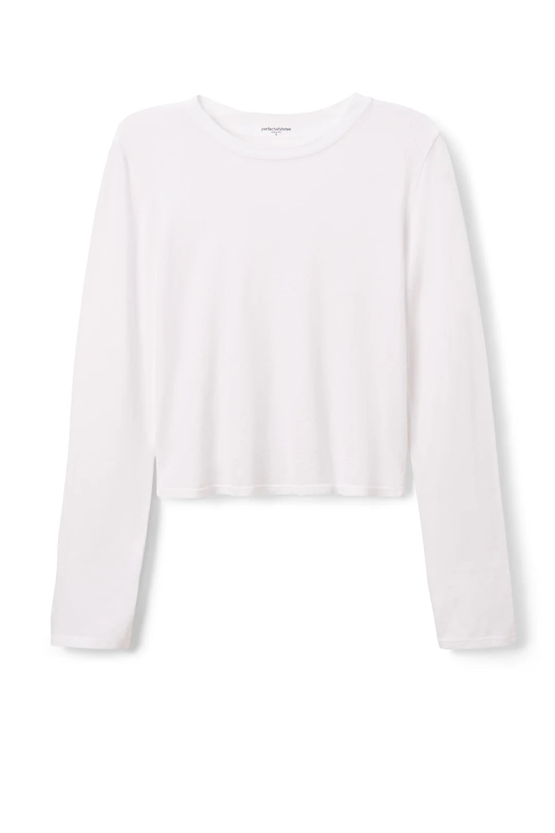 Jamie Recycled Cotton Long Sleeve | White