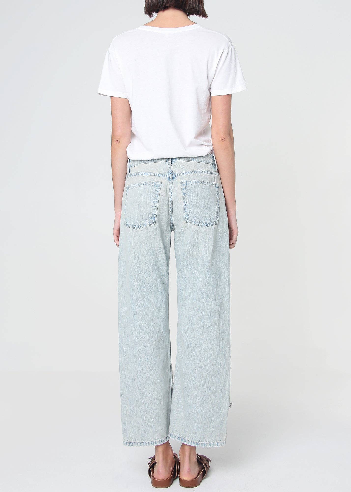 Nina Fold-Up Straight Jean - Cookeville