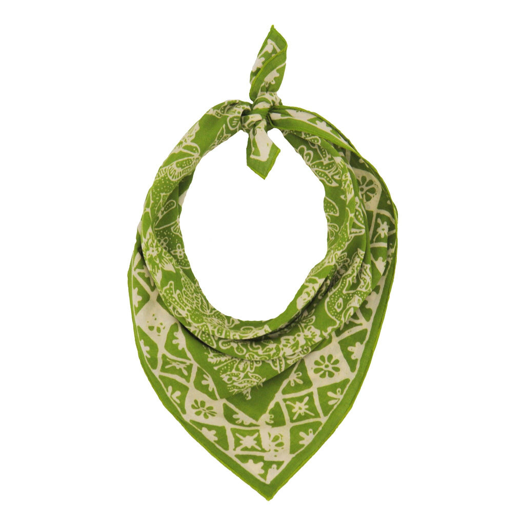 Hand Dyed Batik | Green Serenity