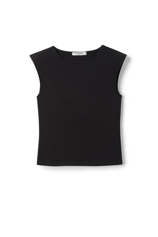 Elanor 90s Muscle Tank | True Black