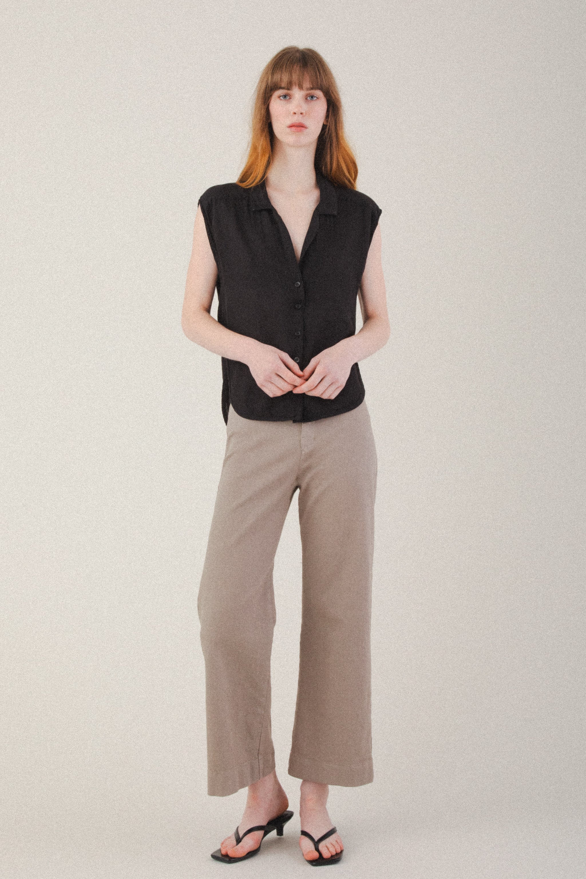 Foxes Blouse | Black