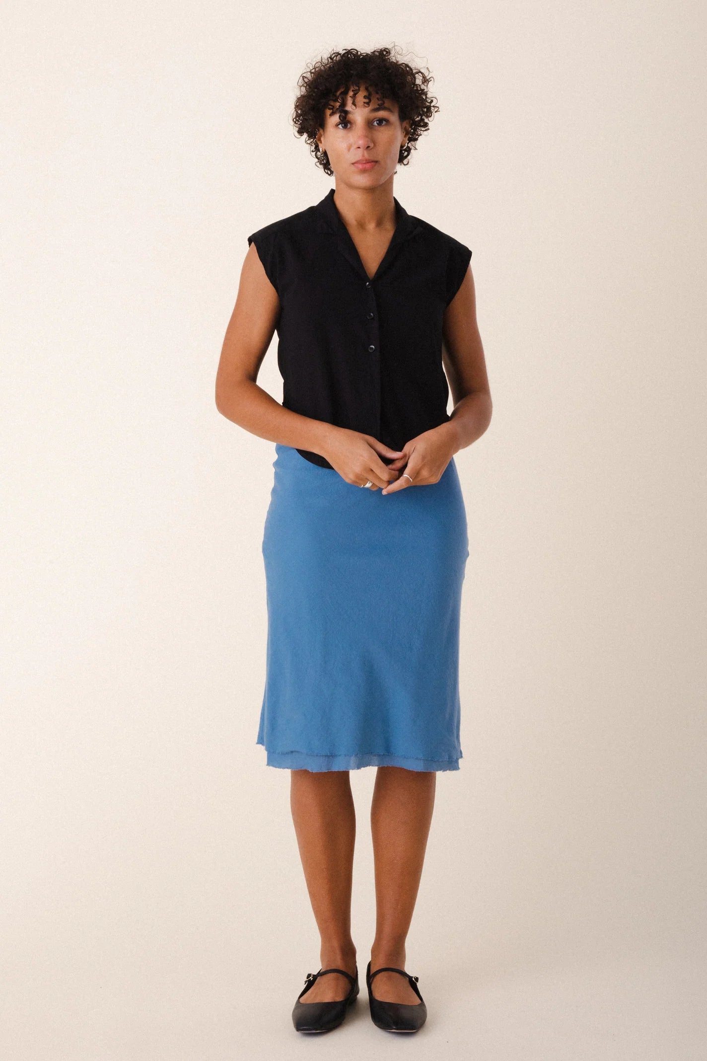 Foxes Blouse | Black