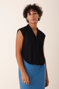 Foxes Blouse | Black