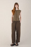 Linen Work Pant | Olive