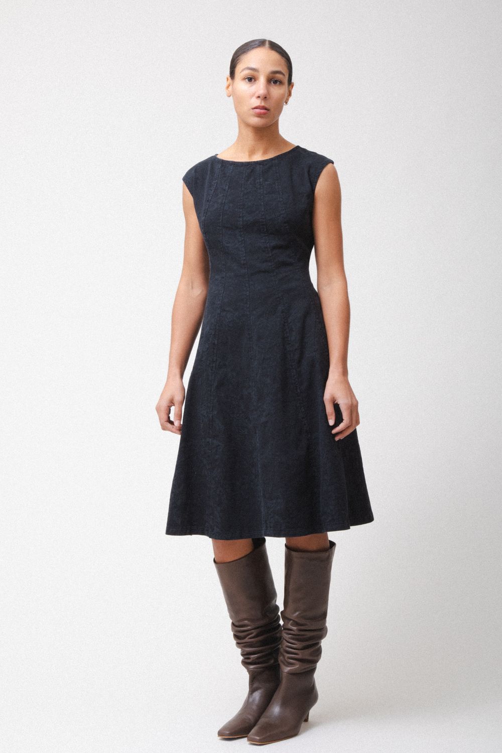 New Directions | Deep Teal Lace Denim