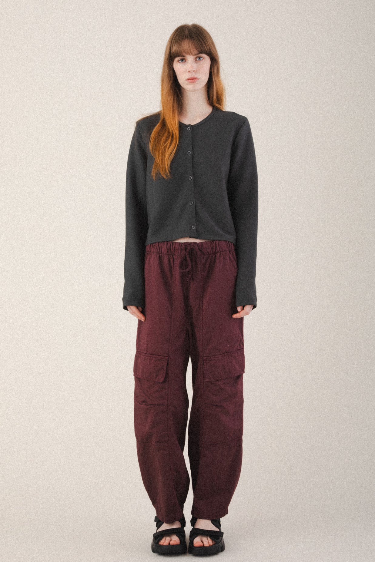 Surface Cardigan | Graphite