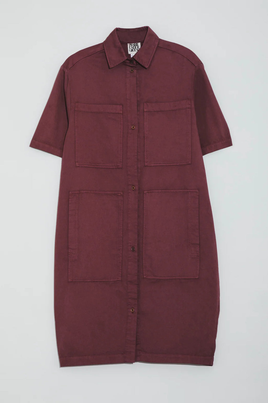 Quadrant Dress | Burgundy