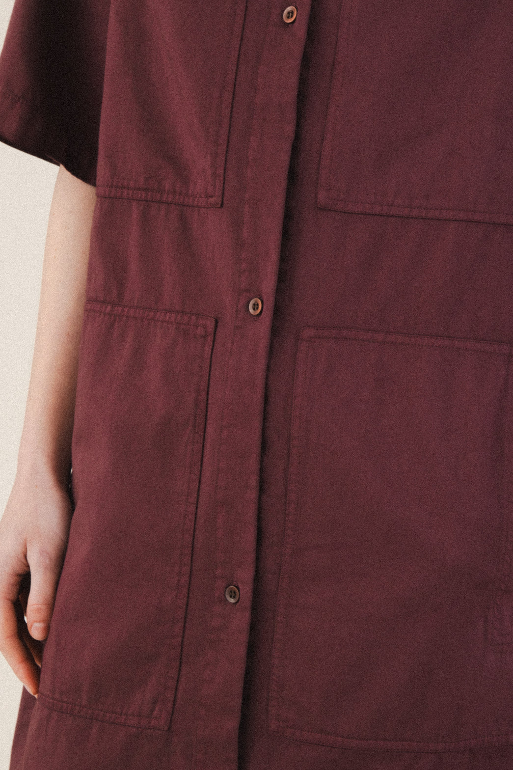 Quadrant Dress | Burgundy