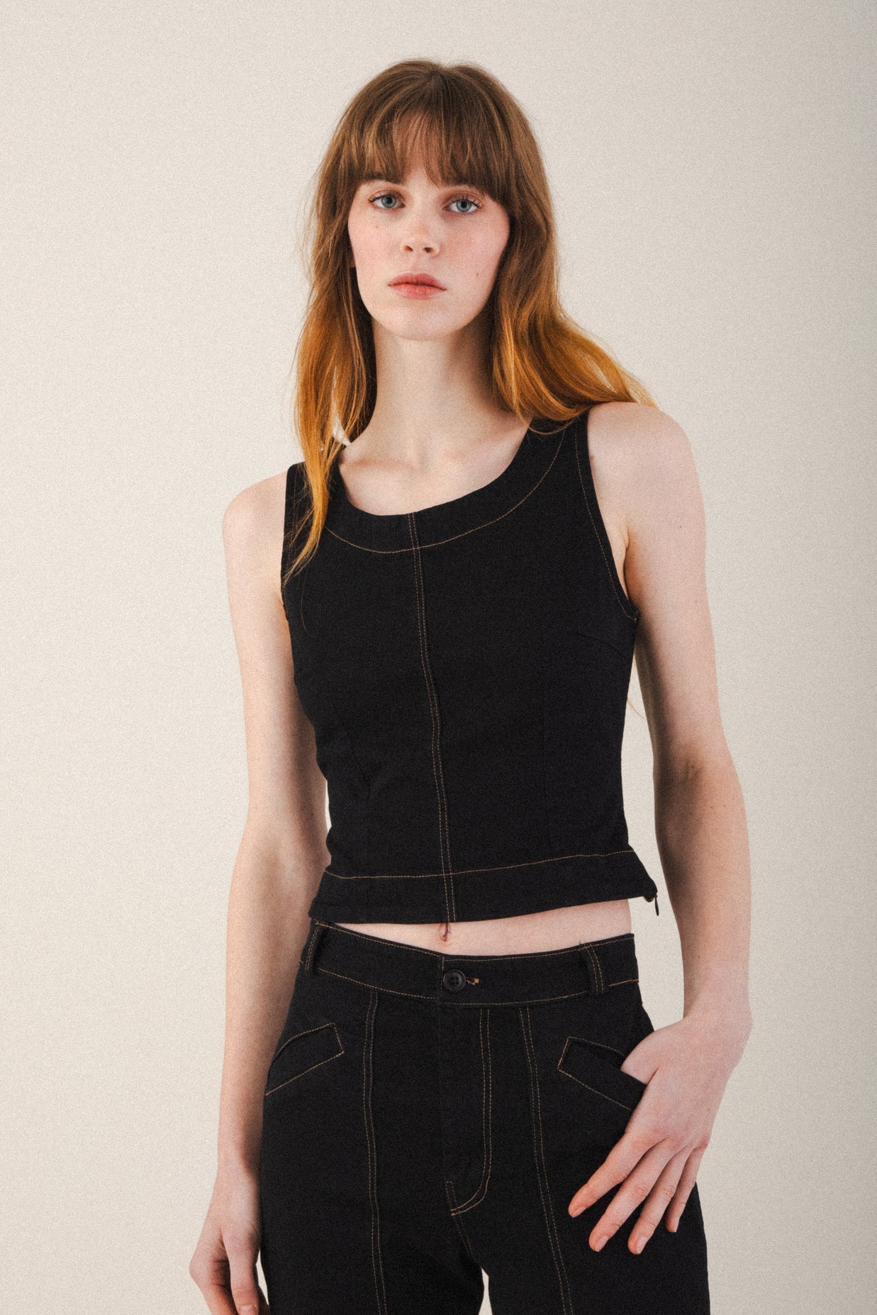 Day and Night Top | Black