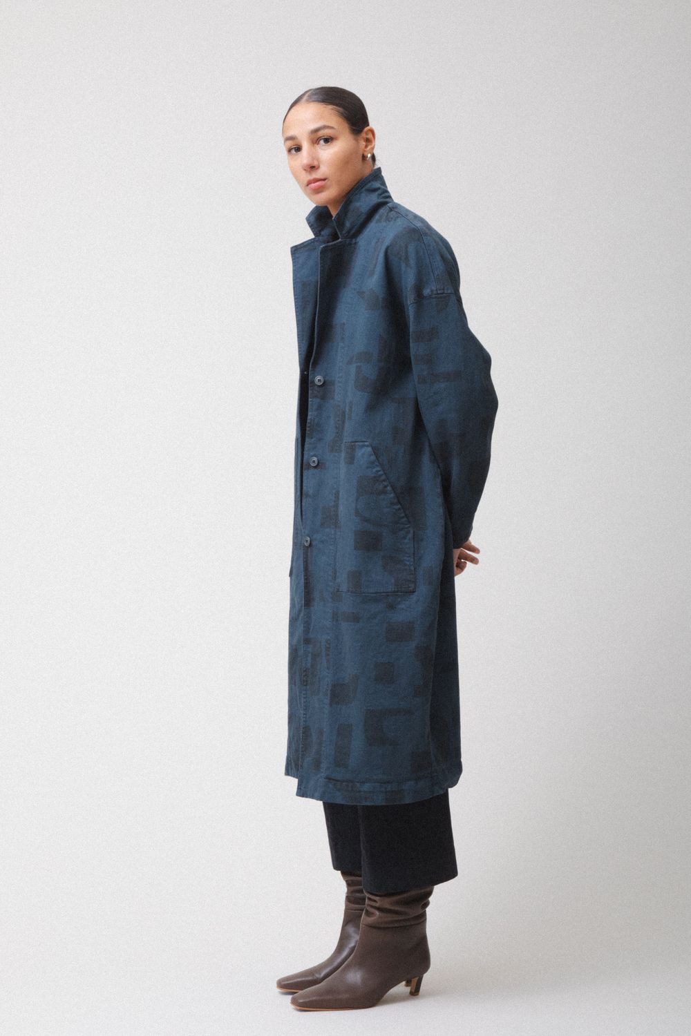 Catalyst Trench | Deep Teal Resist Print