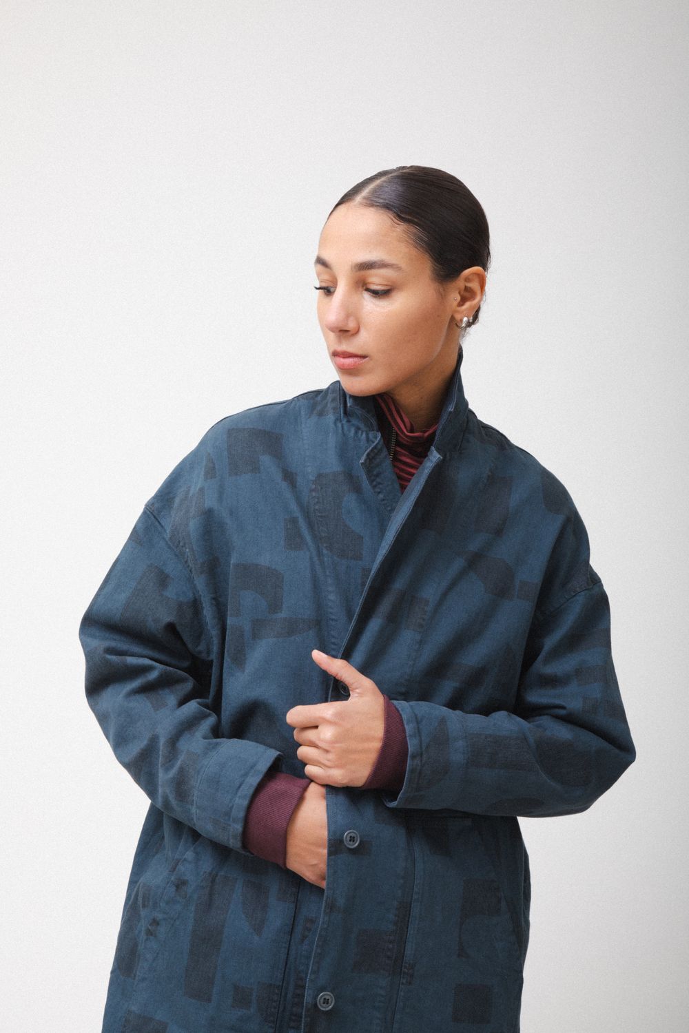 Catalyst Trench | Deep Teal Resist Print