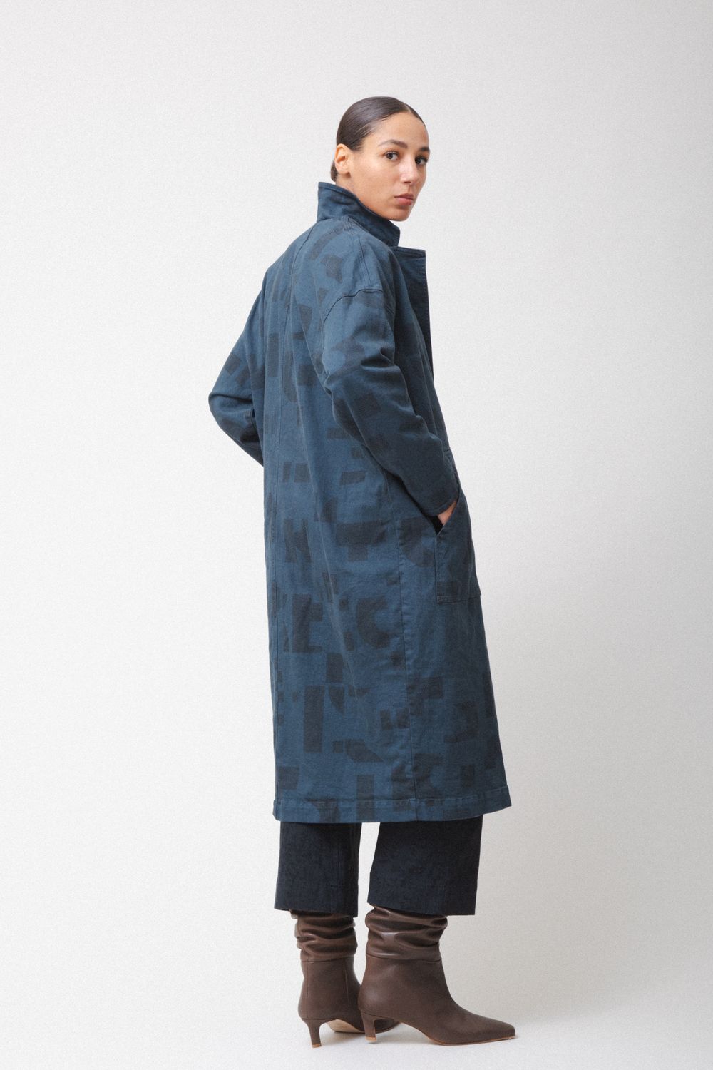 Catalyst Trench | Deep Teal Resist Print