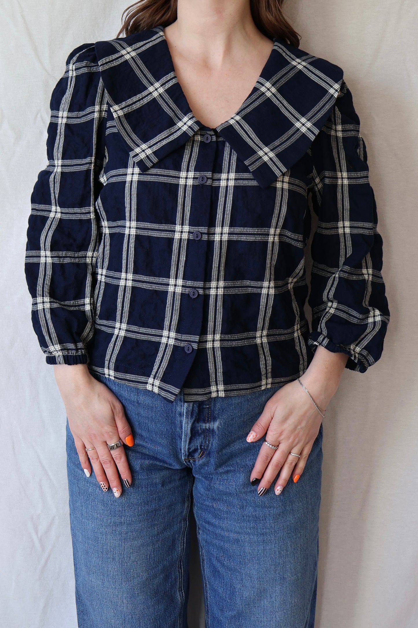 Lucila Blouse | Marine