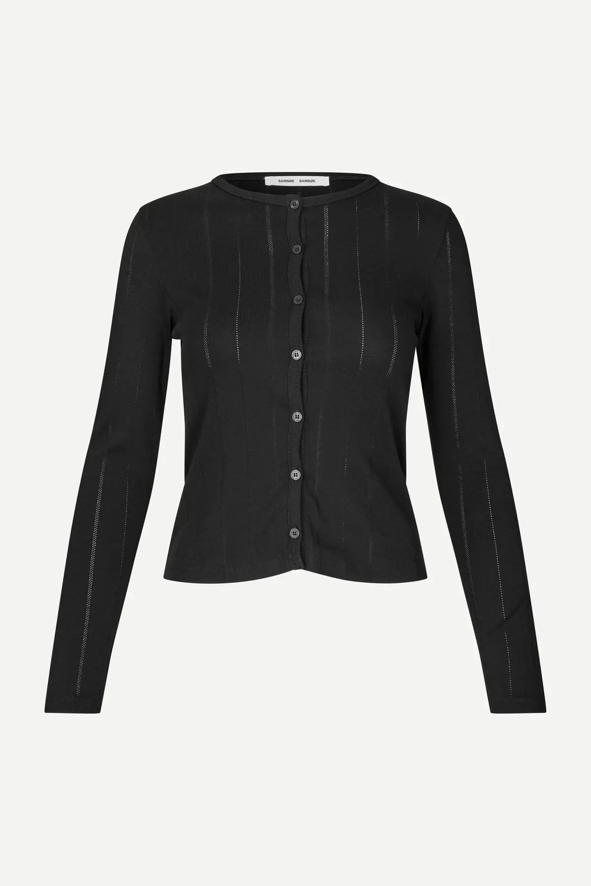 Sajunes Long Sleeve Cardigan | Black