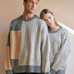 Patch Sweater | Pebble Grey