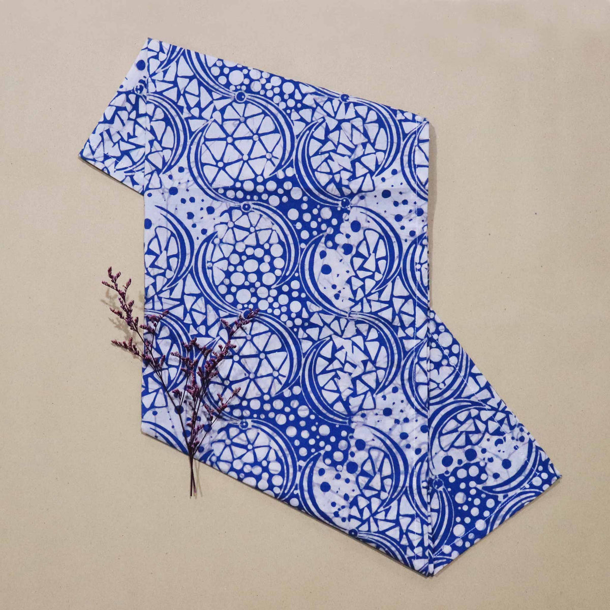 Batik Tea Towel | Stone