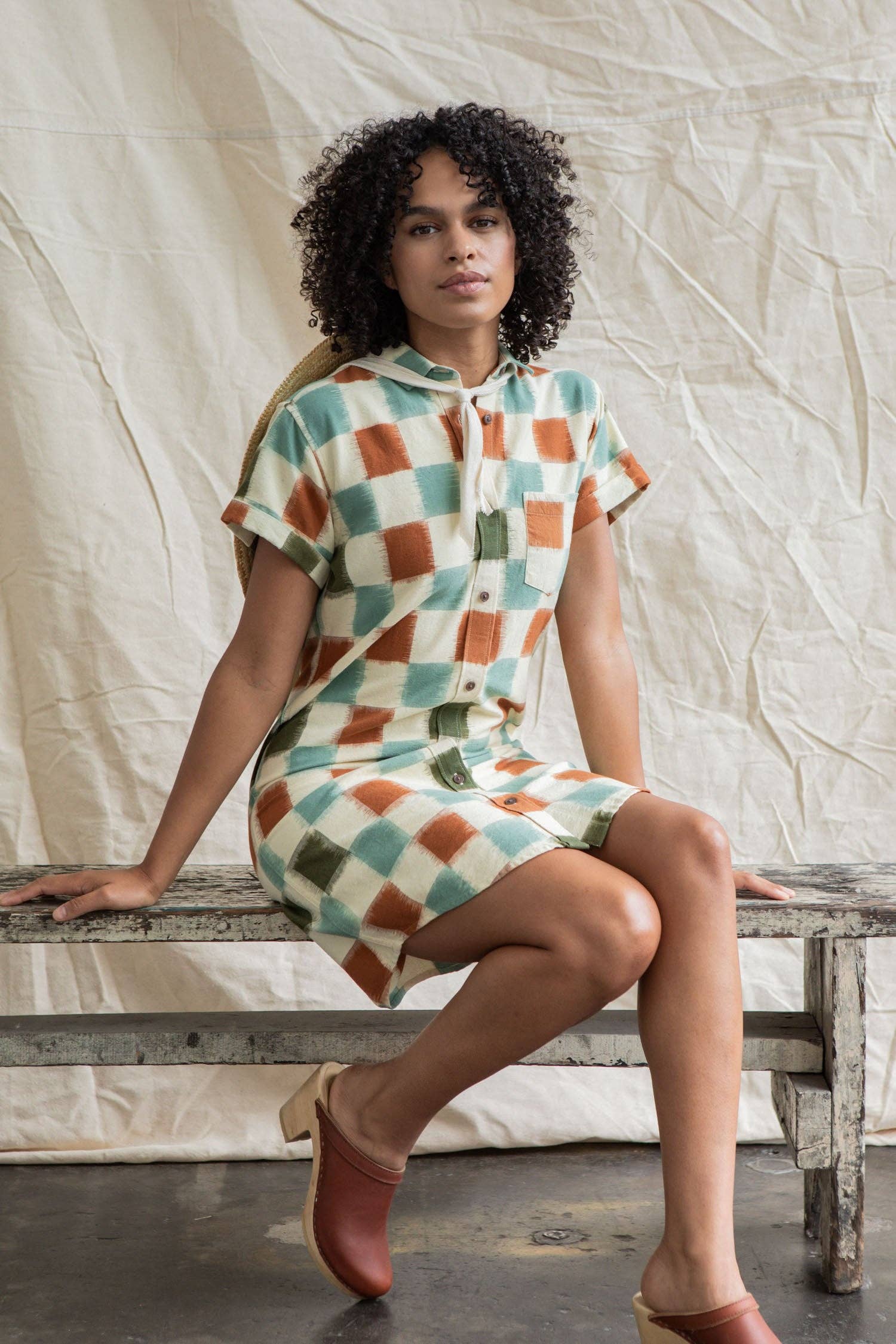 Loren Shirt Dress / Mod Checker: Mod Checker
